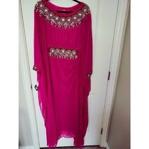 Magenta Caftan